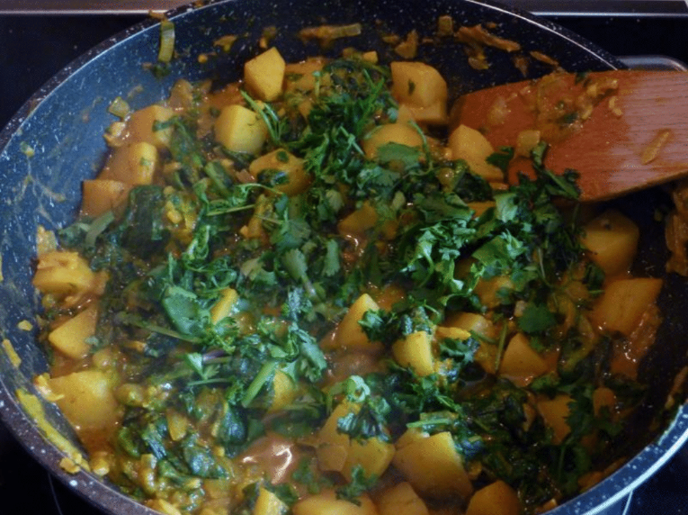 Aloo Palak