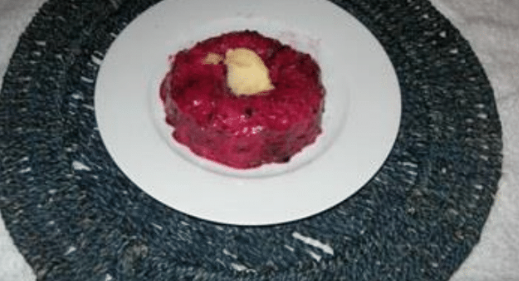Bavarois aux fruits rouges