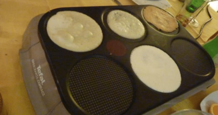 Crêpes sans gluten