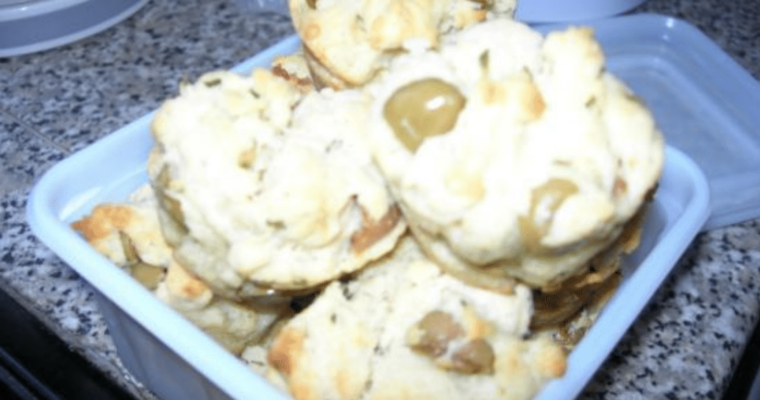 Muffins aux olives
