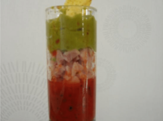 Verrine mexicaine