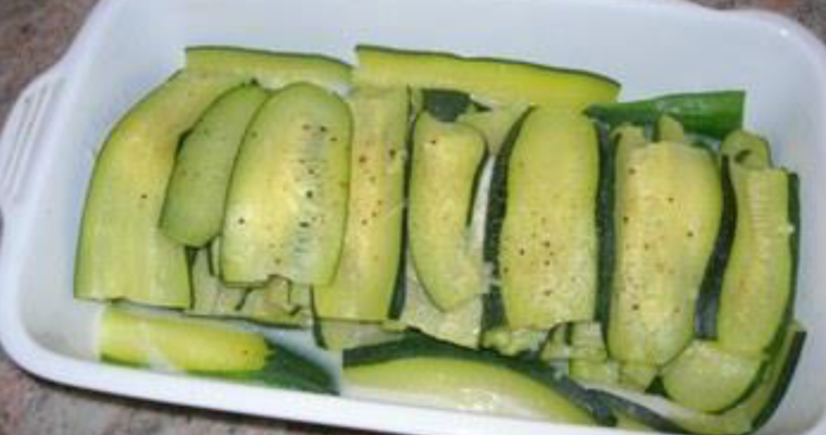 Flan de courgettes