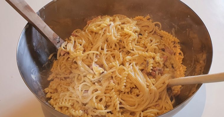 Pâtes à la carbonara