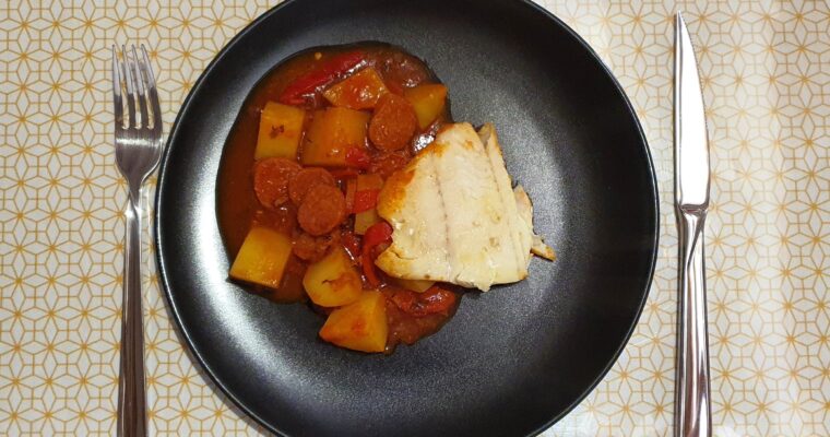 Cabillaud au chorizo