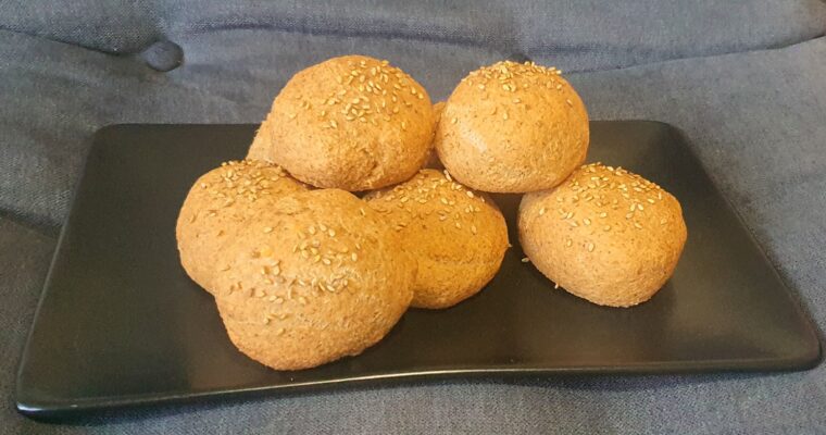 Petits pains aux lentilles corail