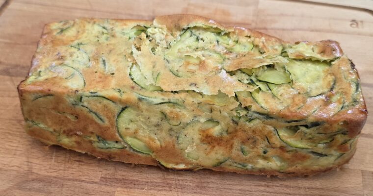 Gâteau invisible aux courgettes