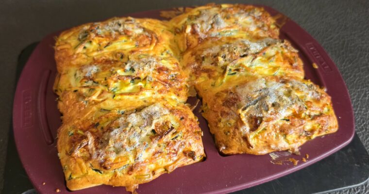 Flan de courgettes au Gorgonzola
